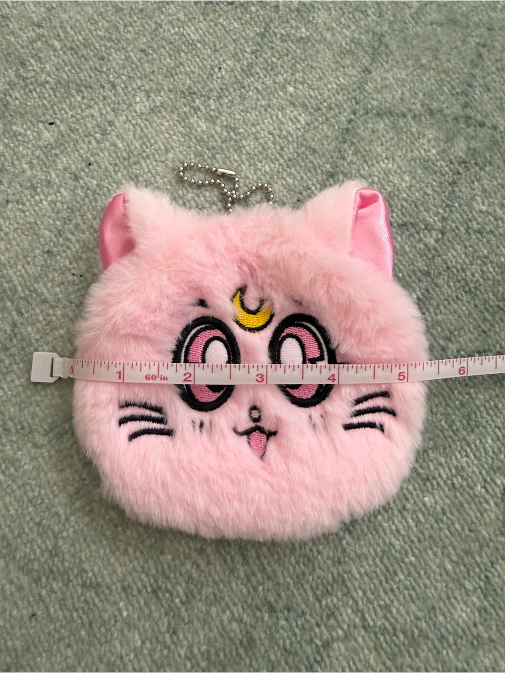 Sailor Moon Luna Pink Mini Pouch NWOT - Picture 4 of 4